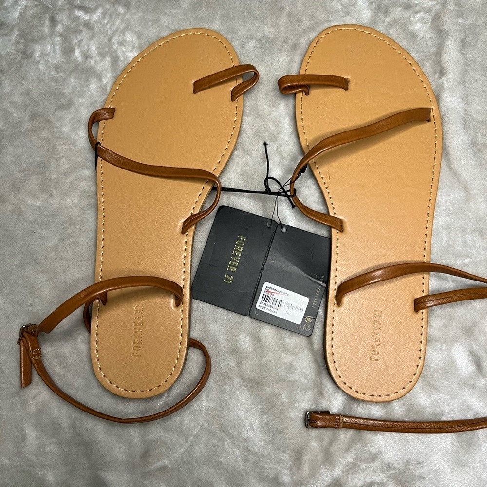 Forever 21 Tan Sandals